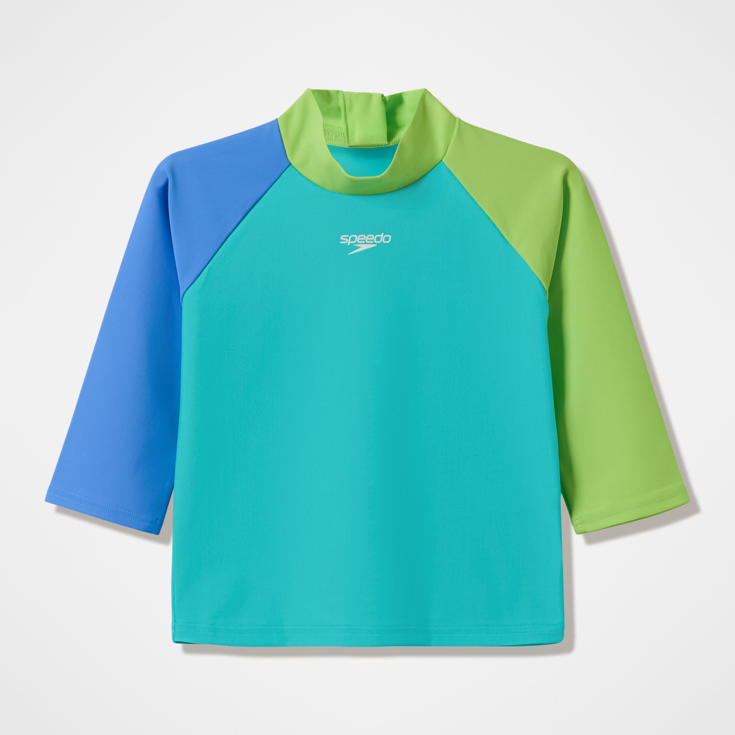 Infants Long Sleeve Rashguard Green/Blue