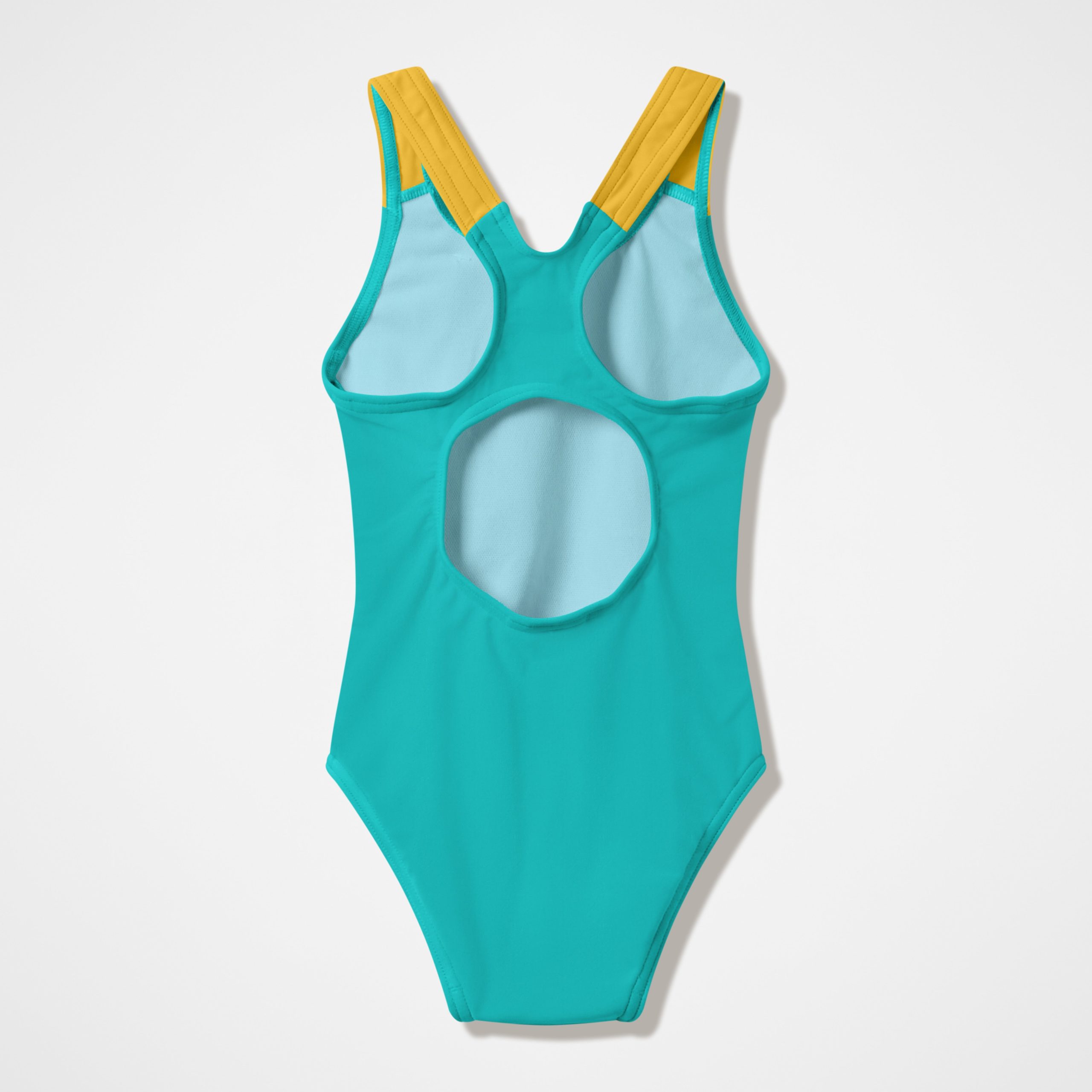 Infant Girls Medalist One Piece Turquoise - Image 2