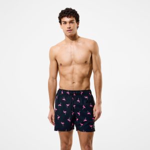 Men's Redondo Edge Printed Swim Shorts Black