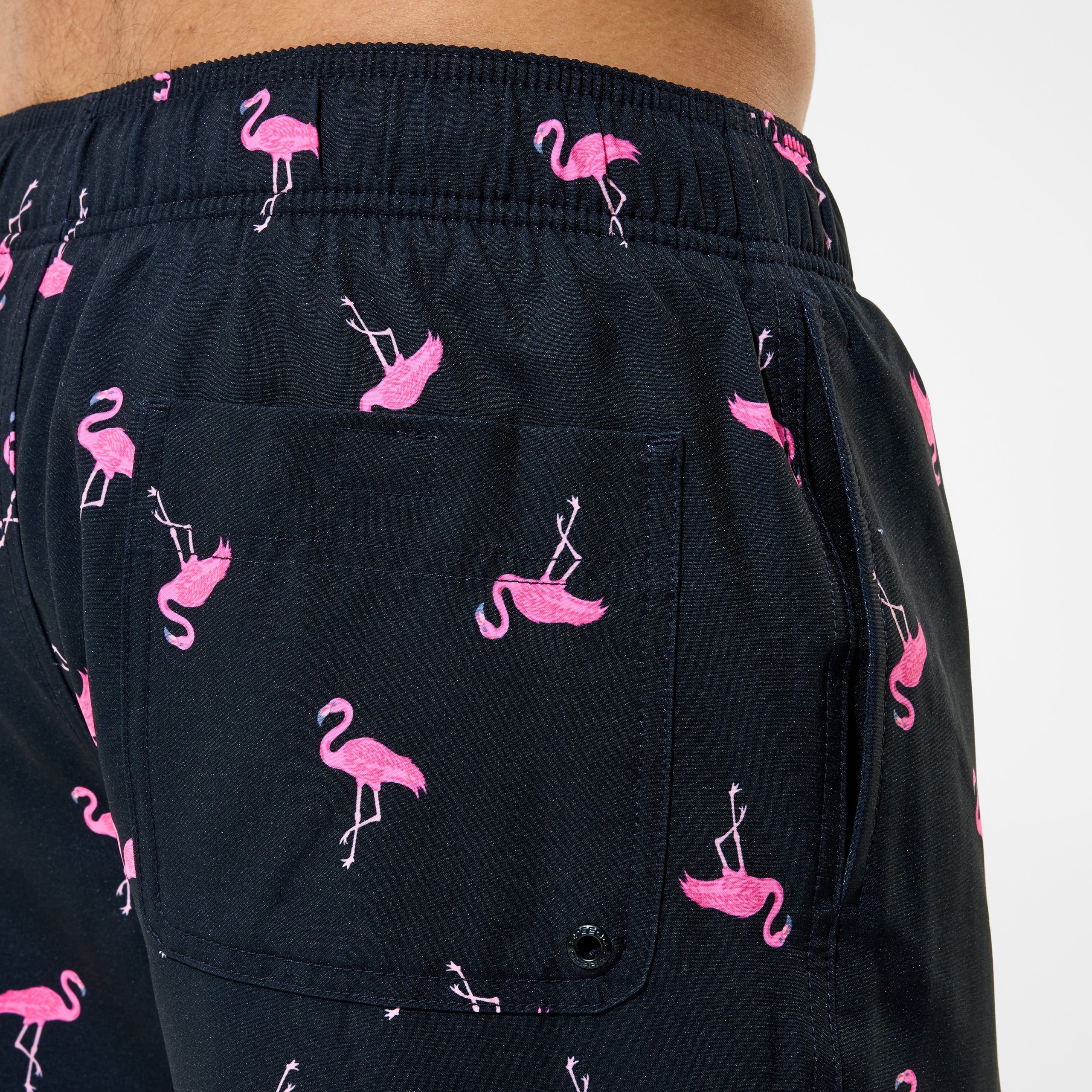 Men's Redondo Edge Printed Swim Shorts Black - Image 4
