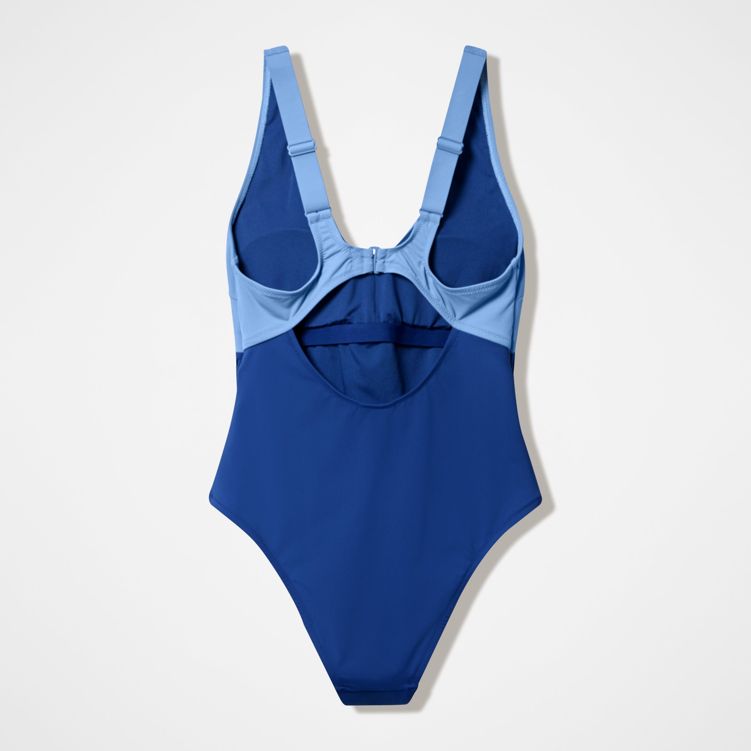 Women's Sculpture Butterfly Back Cheeky One Piece Blue - Image 5