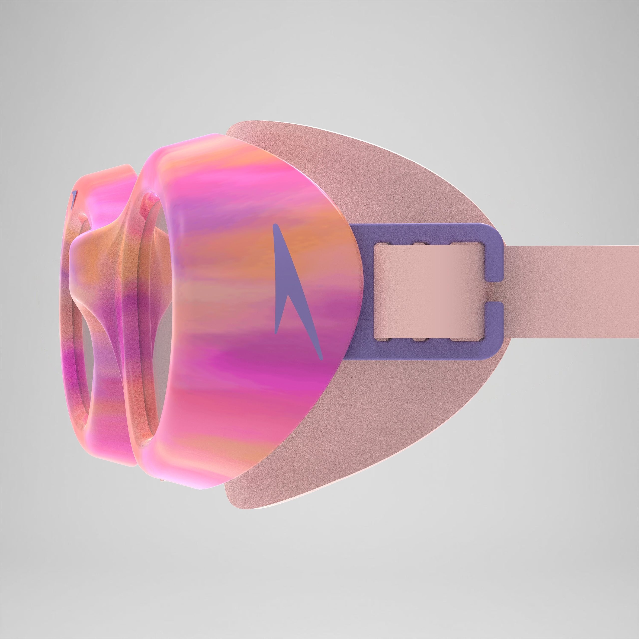 Junior Futura Hydrospex Printed Goggles Pink/Orange - Image 3