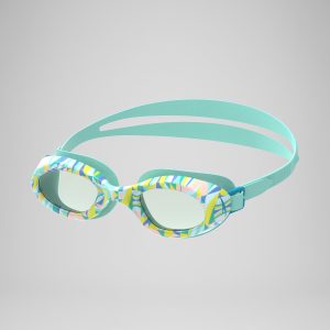 Junior Futura Hydrospex Printed Goggles Green/Yellow