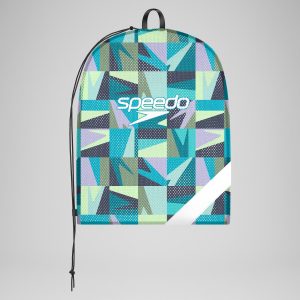 Printed XL Team Mesh Bag Blue