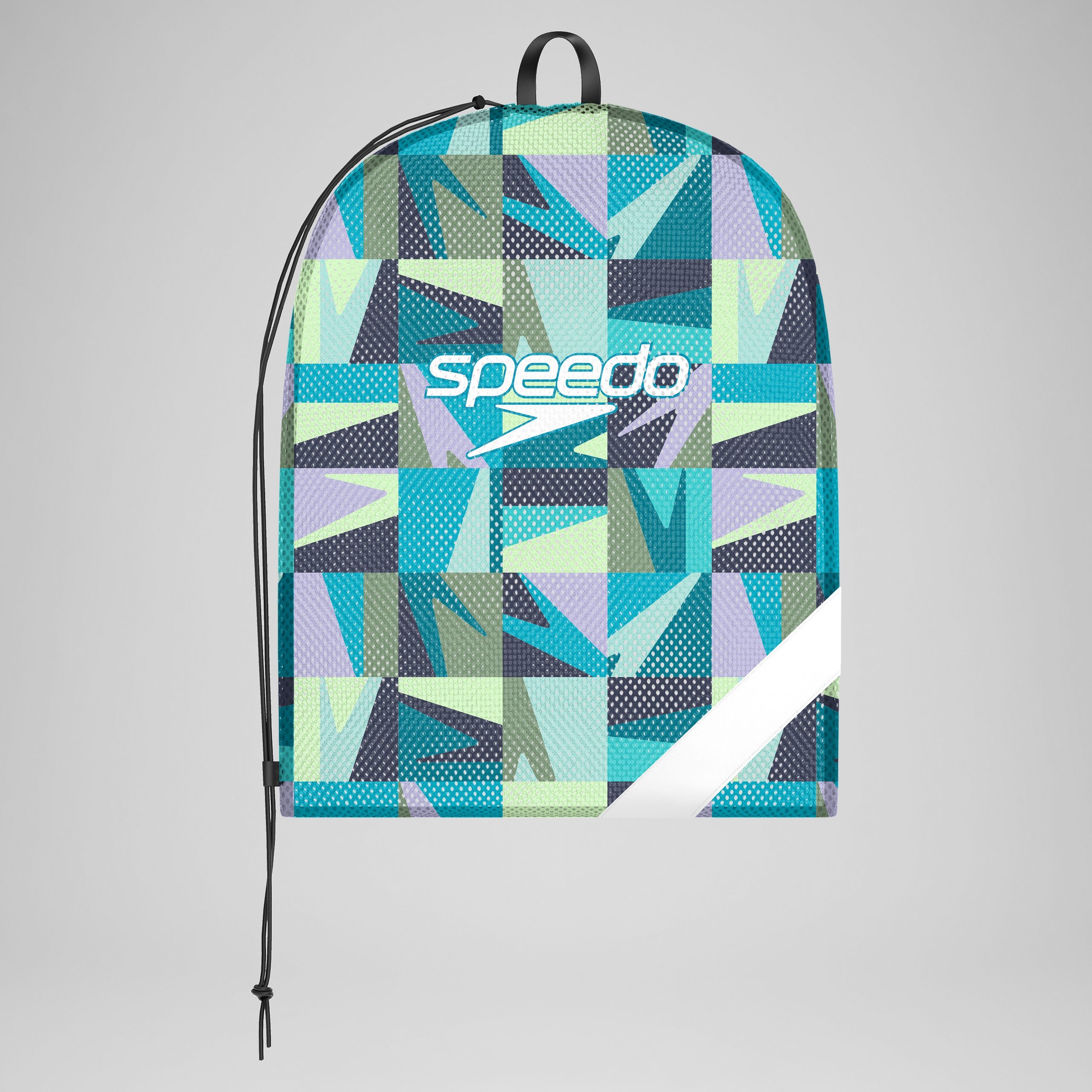 Printed XL Team Mesh Bag Blue