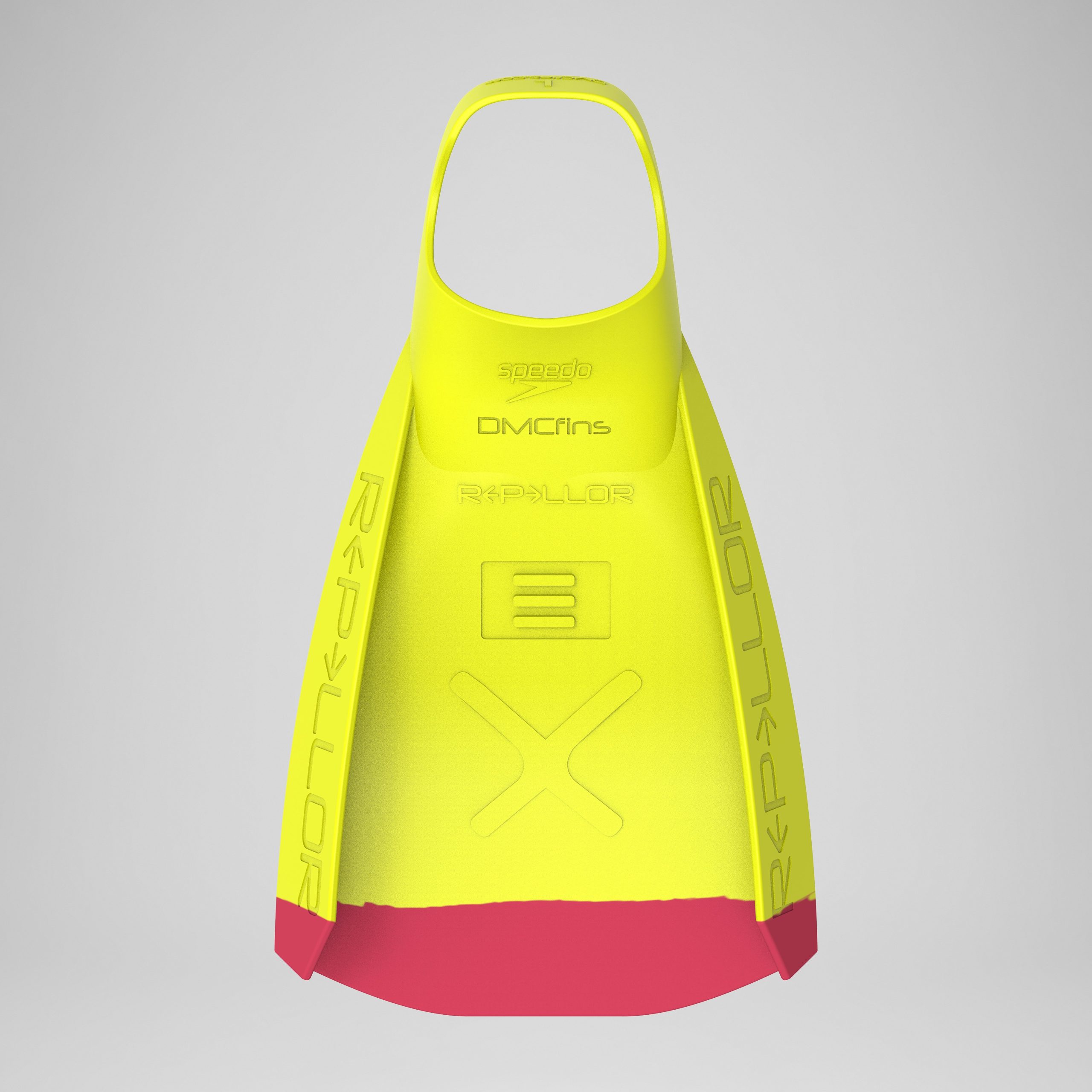 Speedo DMC Repellor X Fin Yellow/Red - Image 4